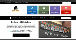 Desktop Screenshot of mcclurems.seattleschools.org