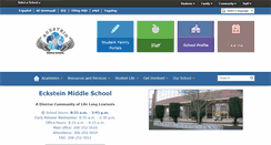 Desktop Screenshot of ecksteinms.seattleschools.org