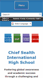 Mobile Screenshot of chiefsealthhs.seattleschools.org