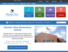Tablet Screenshot of olympicviewes.seattleschools.org