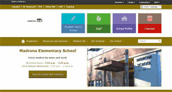 Desktop Screenshot of madronak8.seattleschools.org