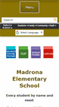 Mobile Screenshot of madronak8.seattleschools.org