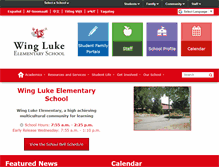 Tablet Screenshot of lukees.seattleschools.org