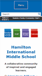 Mobile Screenshot of hamiltonms.seattleschools.org