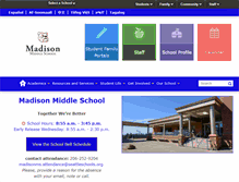 Tablet Screenshot of madisonms.seattleschools.org