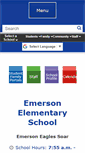 Mobile Screenshot of emersones.seattleschools.org