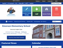 Tablet Screenshot of emersones.seattleschools.org