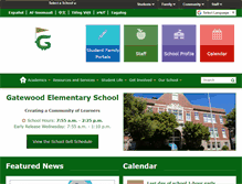 Tablet Screenshot of gatewoodes.seattleschools.org